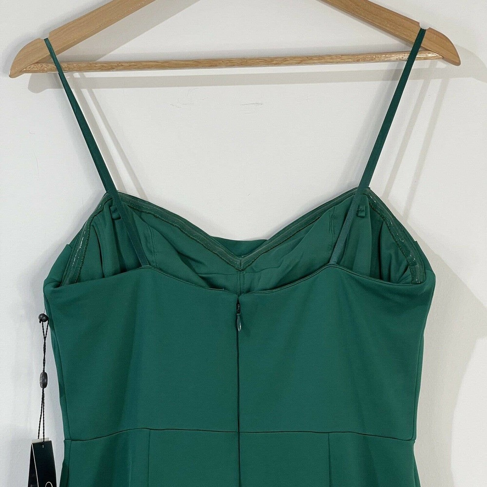 Adrianna Papell Lola Strapless Gown Size Petite 10 Green - Picture 8 of 11
